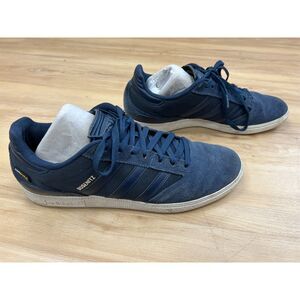 Adidas Busenitz Navy Cordura canvas suede Mens US 12 navy skate sneakers CQ1158